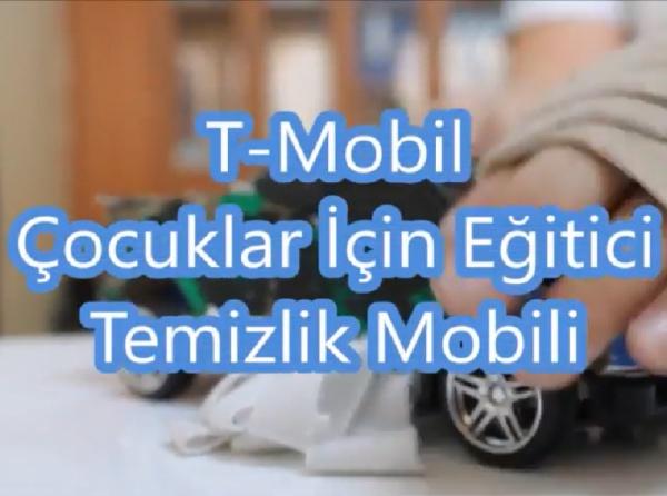 Çocuklar İçin Eğitici Temizlik Otomobili - T-Mobil