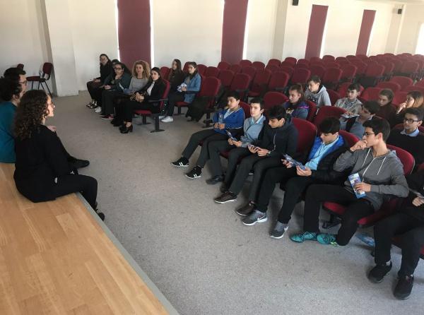 Öğrencilerimizle Adnan Menderes Anadolu Lisesini Ziyaret Ettik 